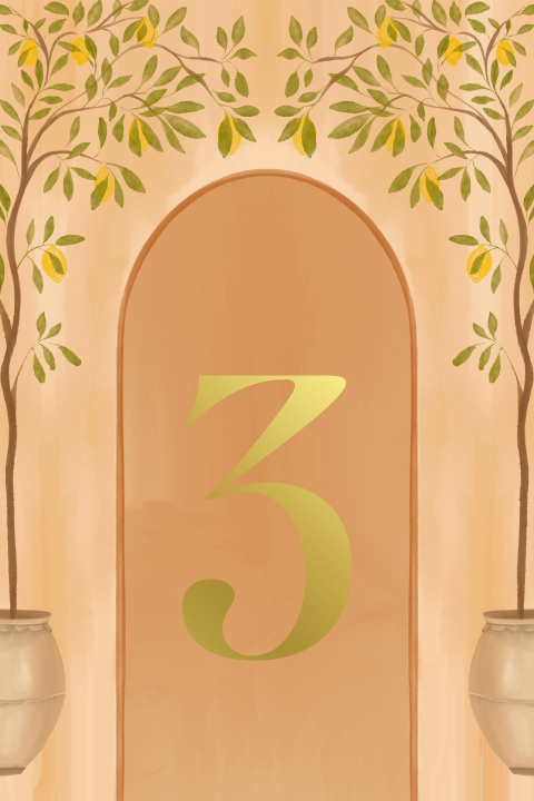 Tafelnummer citroenboom