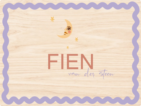 Memorybox lila golven