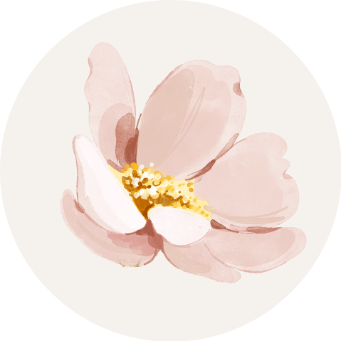 bijpassende sluitsticker magnolia