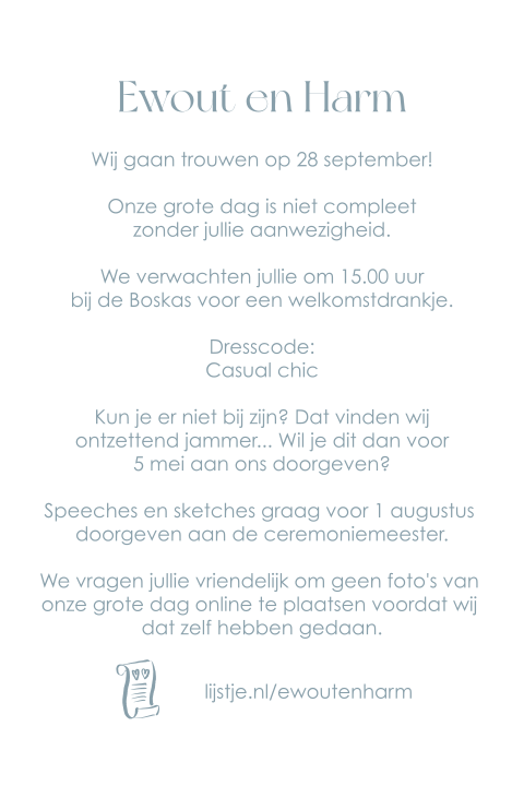 Kaart binnenkant