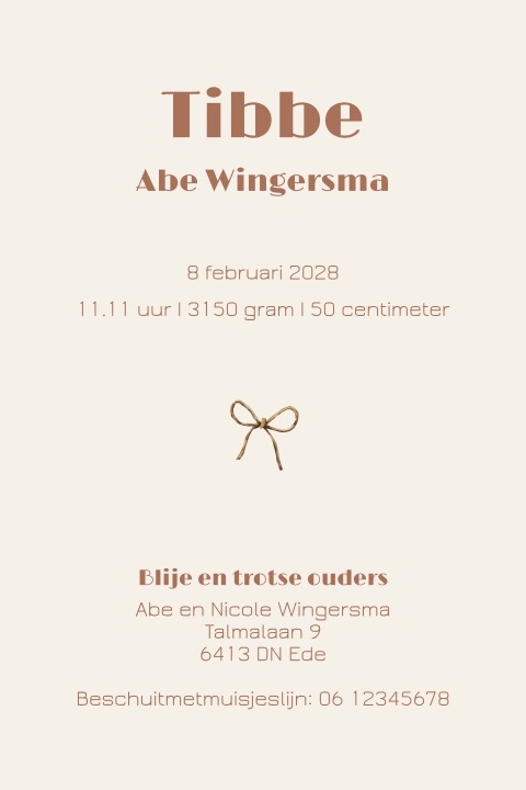 Kaart binnenkant