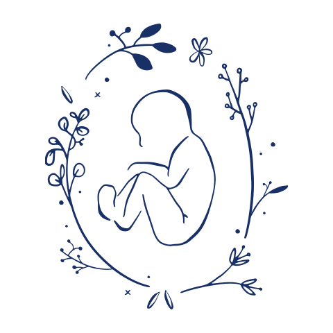 Sluitsticker baby blauw