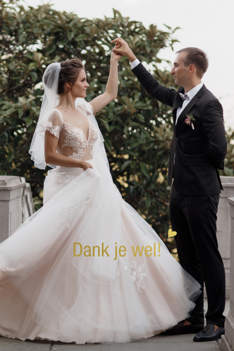 Bedank kaart something new