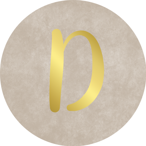 bijpassende sluitsticker velvet look beige