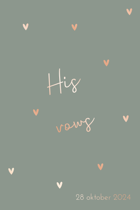 His vows green of hearts