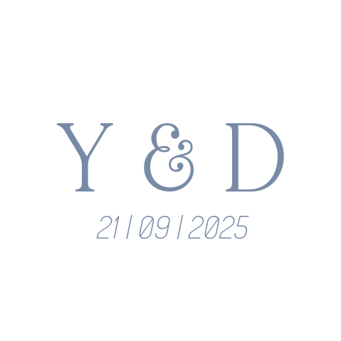 Sluitsticker wit blauw