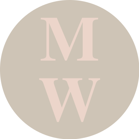 Sluitsticker trouwkaarten beige roze
