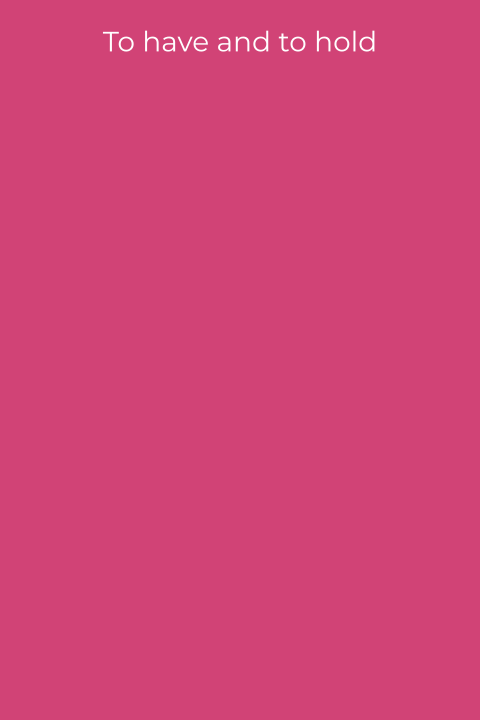 Trouwkaart fuchsia