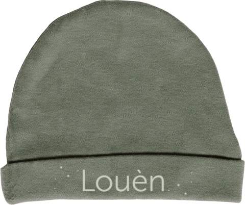 Baby mutsje oudgroen baby