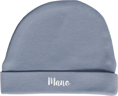 Baby mutsje denim newborn