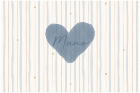Wit houten memorybox bewaardoos baby middel