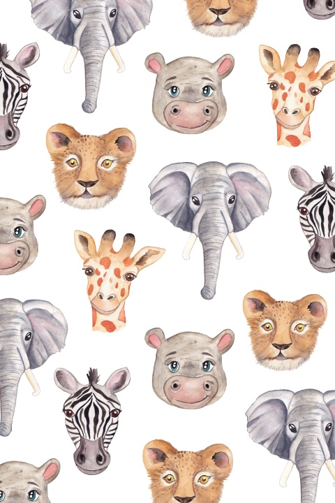 Wenskaart Safaridieren