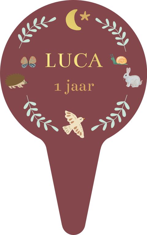 Prikker bosdiertjes Luca