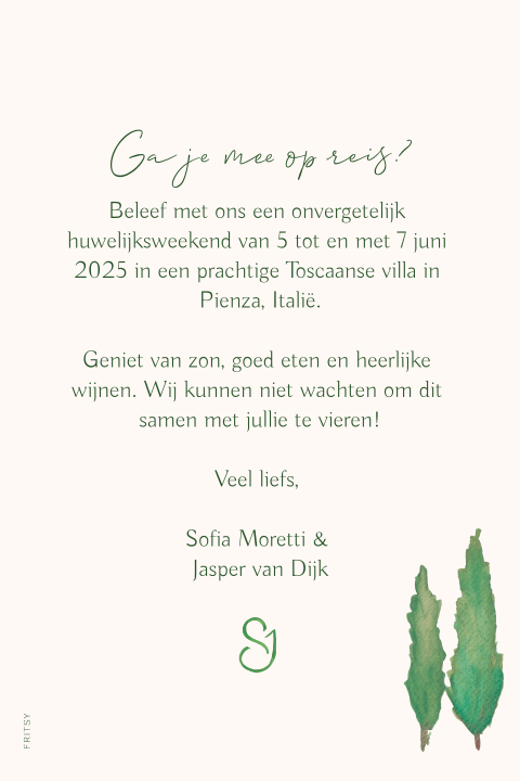 Kaart binnenkant
