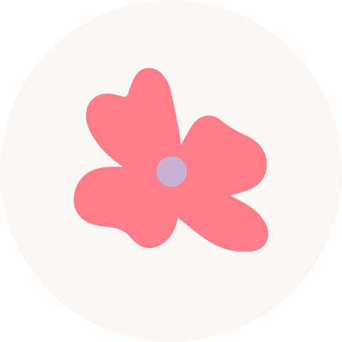 Sluitzegel bloemetje