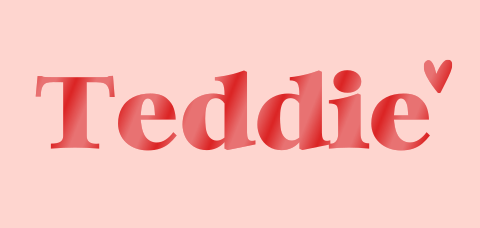 Geboortekaartje Hoogglans rood met roze achtergornd