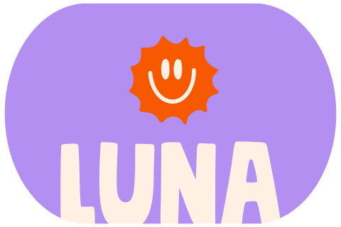 Geboortekaartje stans ovaal Zon Smiley Luna 