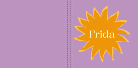 Kraambezoekboek Grote Zon Frida