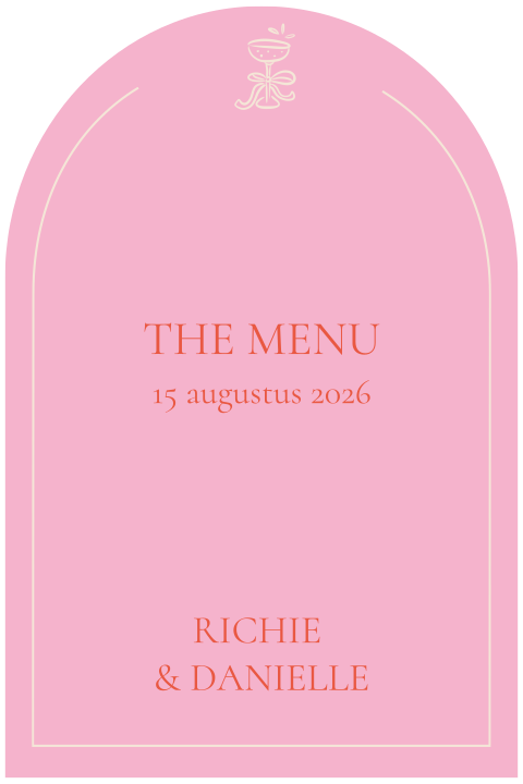 Menukaart Richie Danielle