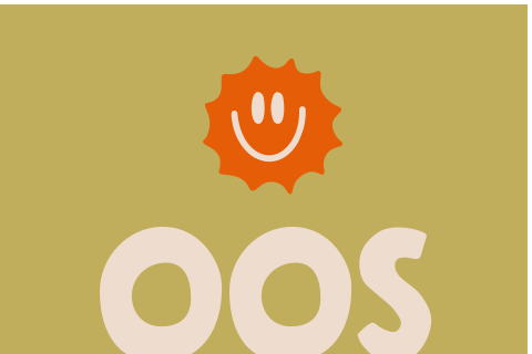 Raambord liggend Zonnetje Smiley Oos
