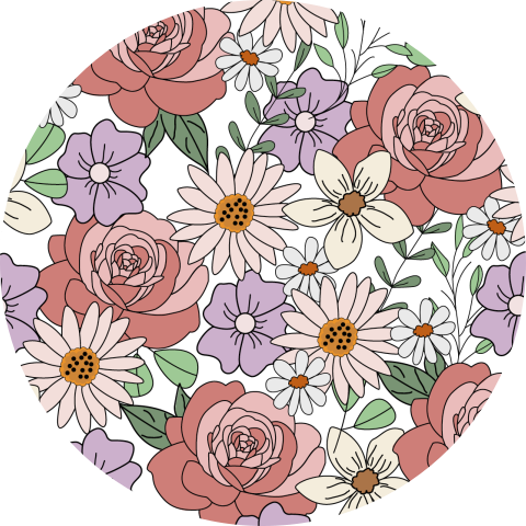 Sluitzegel Rozenprint