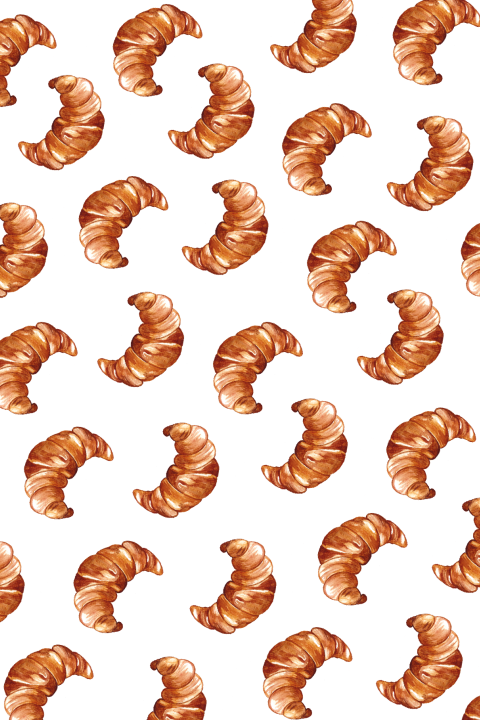 Wenskaart Croissantjes