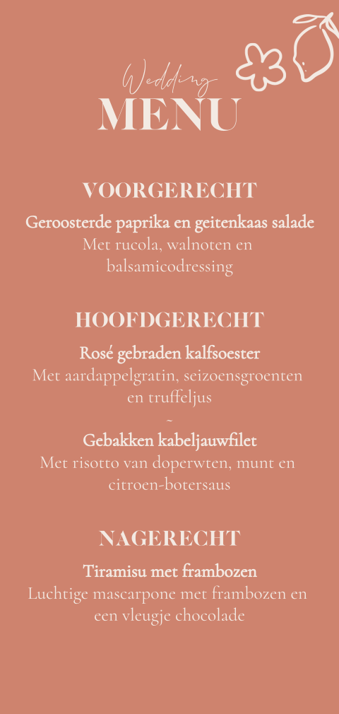 Laila Thomas Menukaart