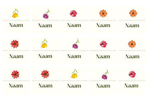 Rolf Susanne Naamkaartjes