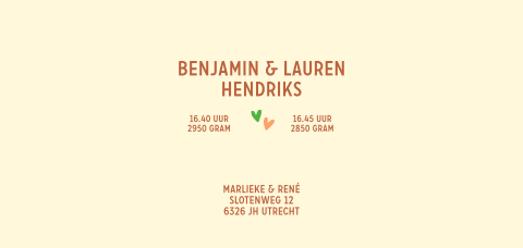Kaart binnenkant