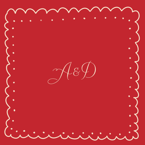 Save the date Aaron en Daisy