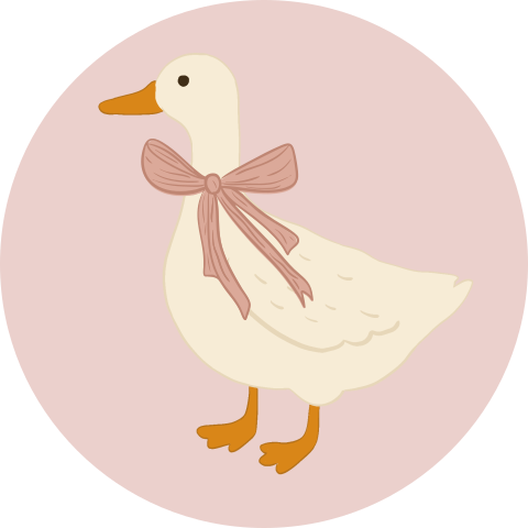 Sluitzegel gans strik Julie