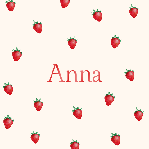 Geboortekaartje Aardbeien rood & groen dubbel vierkant