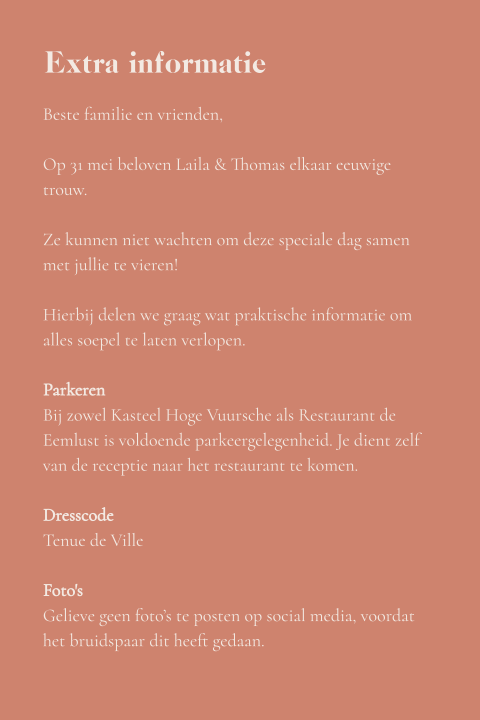 Ceremoniemeesterbrief Laila Thomas