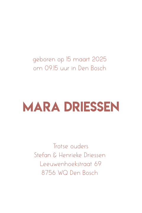 Kaart binnenkant
