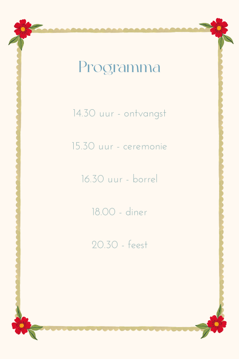 Kaart binnenkant
