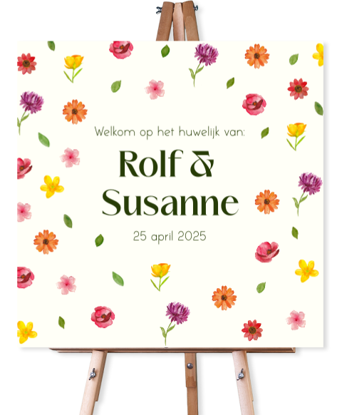 Rolf Susanne Welkomstbord
