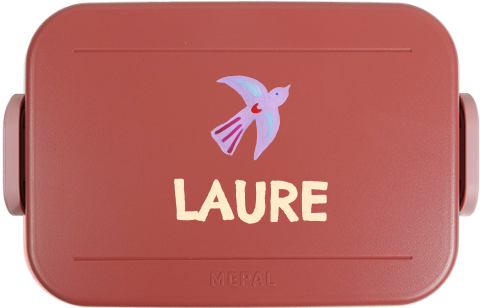 Mepal Lunchbox to go medium Vogel Laure