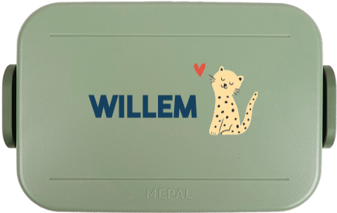 Mepal Lunchbox to go large Luipaard Willem