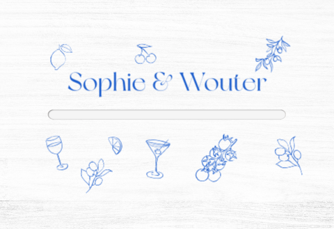 Enveloppenkist trouwelementen Sophie wouter