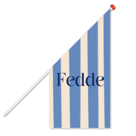 Geboortevlag Streepjes