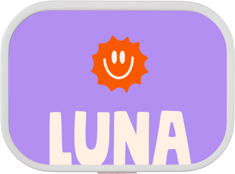 Mepal Broodtrommel Zon Smiley Luna
