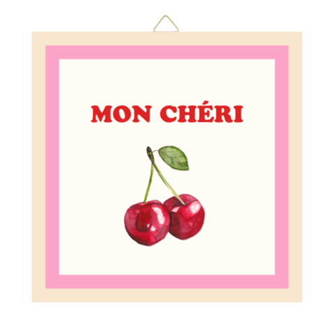 Tegeltje Valentijn mon cheri