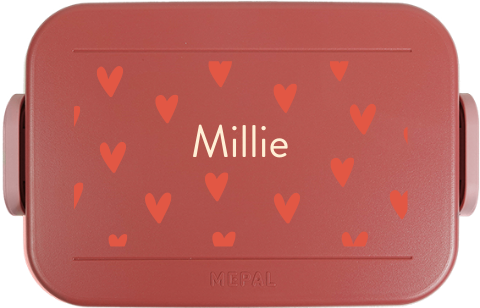Mepal Lunchbox to go medium Hartjes Millie