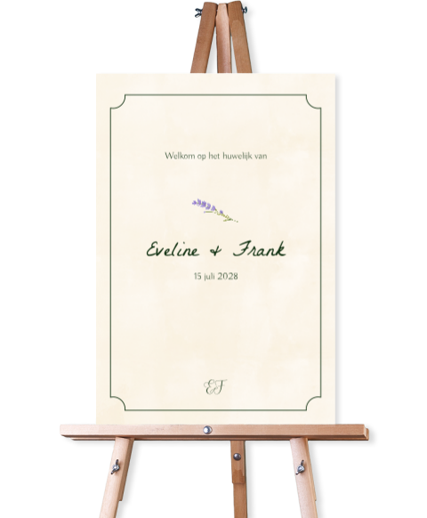 Bruiloftsbord Landelijk Lavendel Eveline Frank