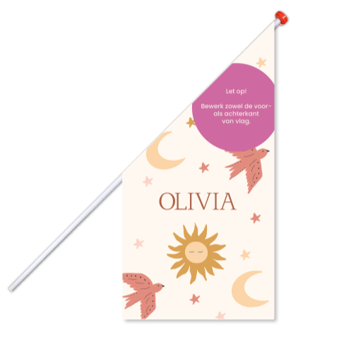 Geboortevlag Olivia