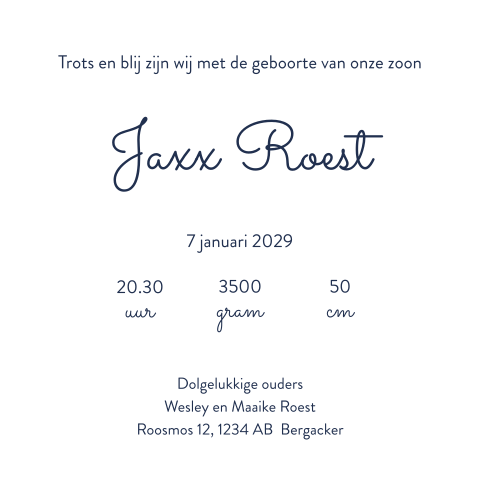 Kaart binnenkant
