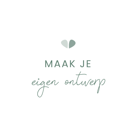 Bloemetje vorm - enkel