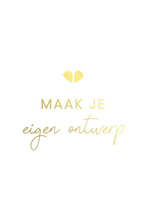 Rechthoekig folie - enkel staand