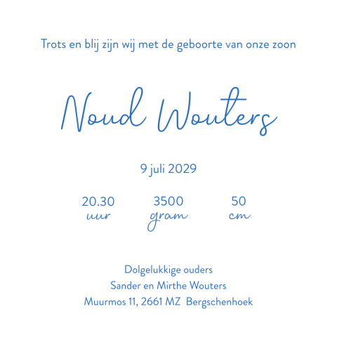 Kaart binnenkant