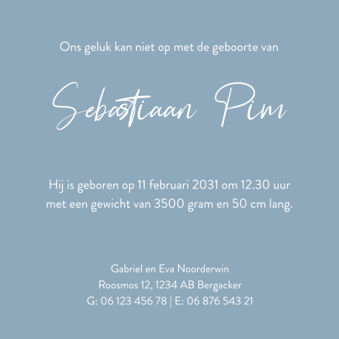 Kaart binnenkant